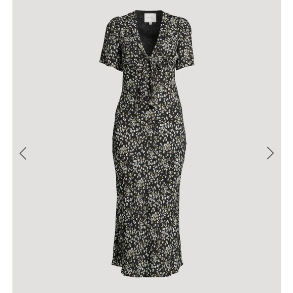 Reformation Black Floral Maxi Dress - Picture 5 of 7